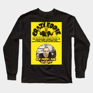 Crazy Eddie - Design 1 Long Sleeve T-Shirt